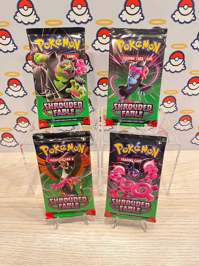 Shrouded Fable Booster Pack Art Set (x4)