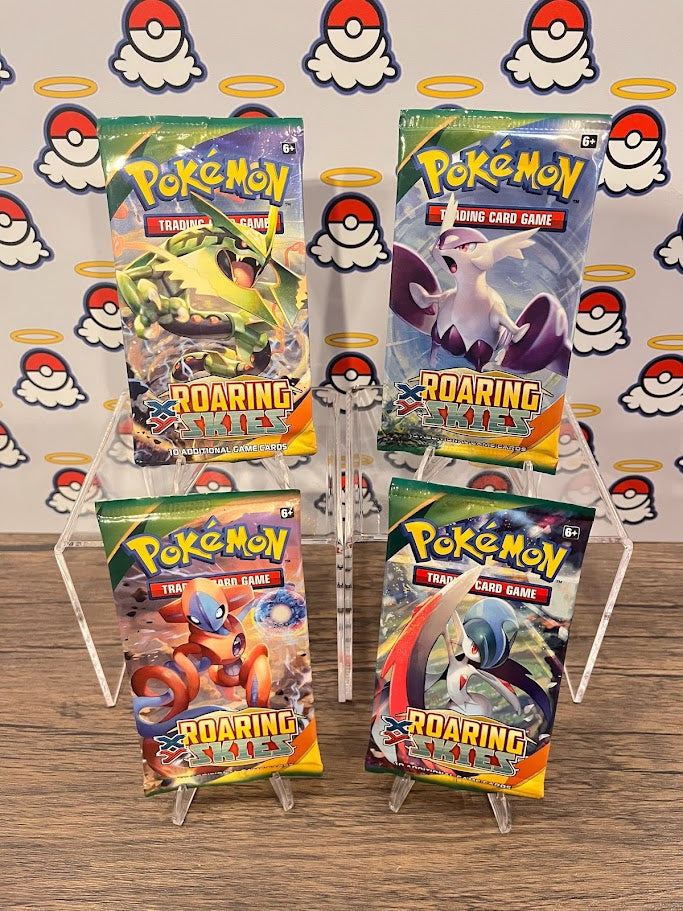 Roaring Skies Booster Pack Art Set (x4)