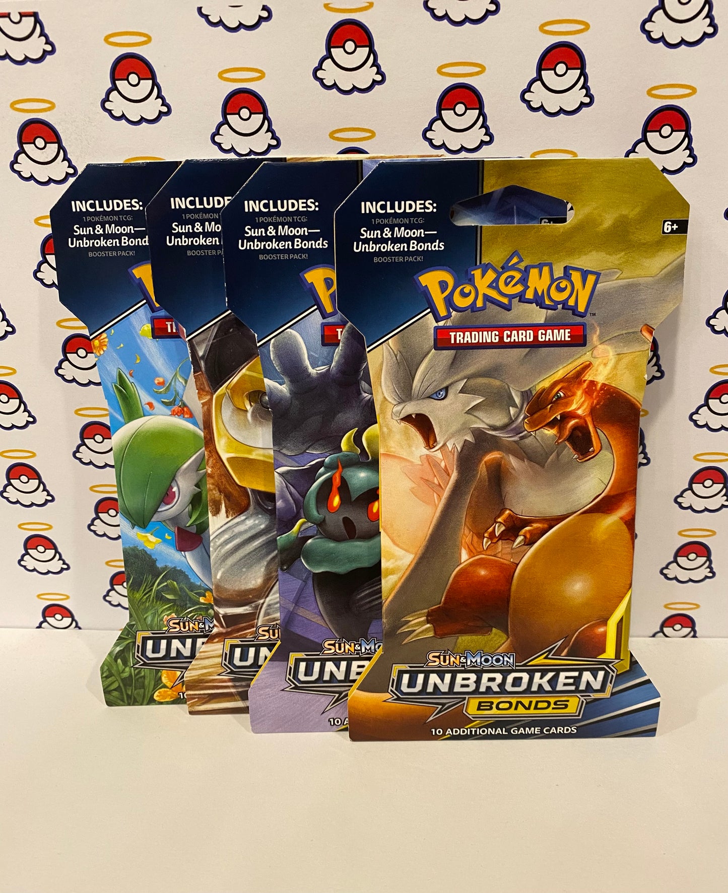 Unbroken Bonds Sleeved Booster Pack Art Set (x4)