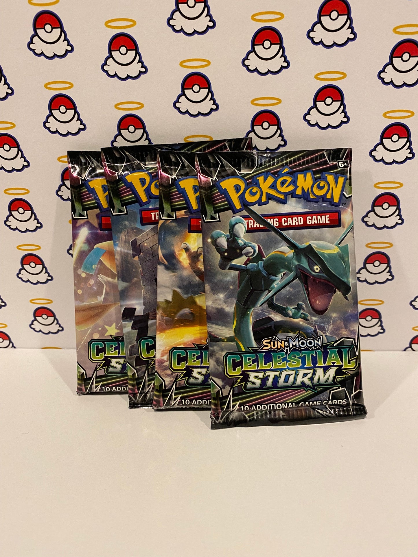 Celestial Storm Booster Pack Art Set (x4)