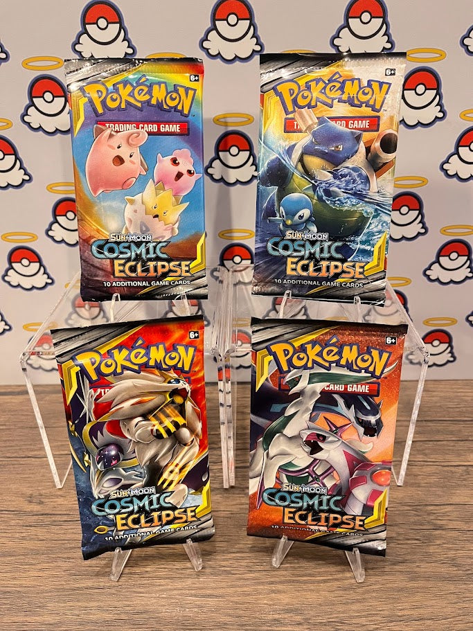 Cosmic Eclipse Booster Pack Art Set (x4)