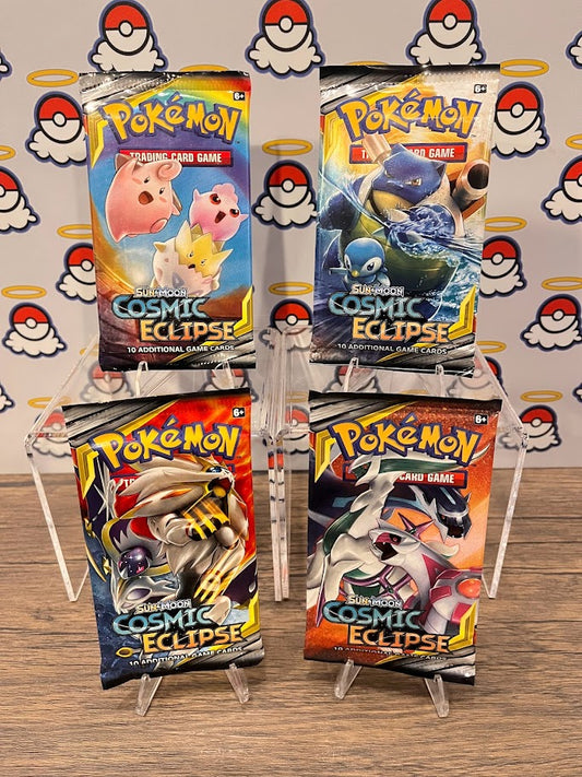 Cosmic Eclipse Booster Pack Art Set (x4)