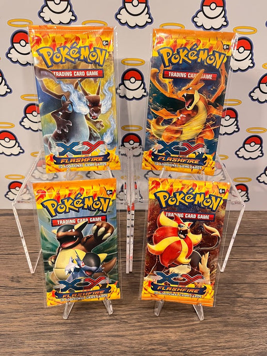 Flashfire Booster Pack Art Set (x4)