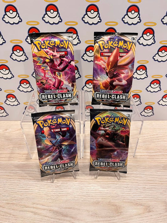 Rebel Clash Booster Pack Art Set (x4)