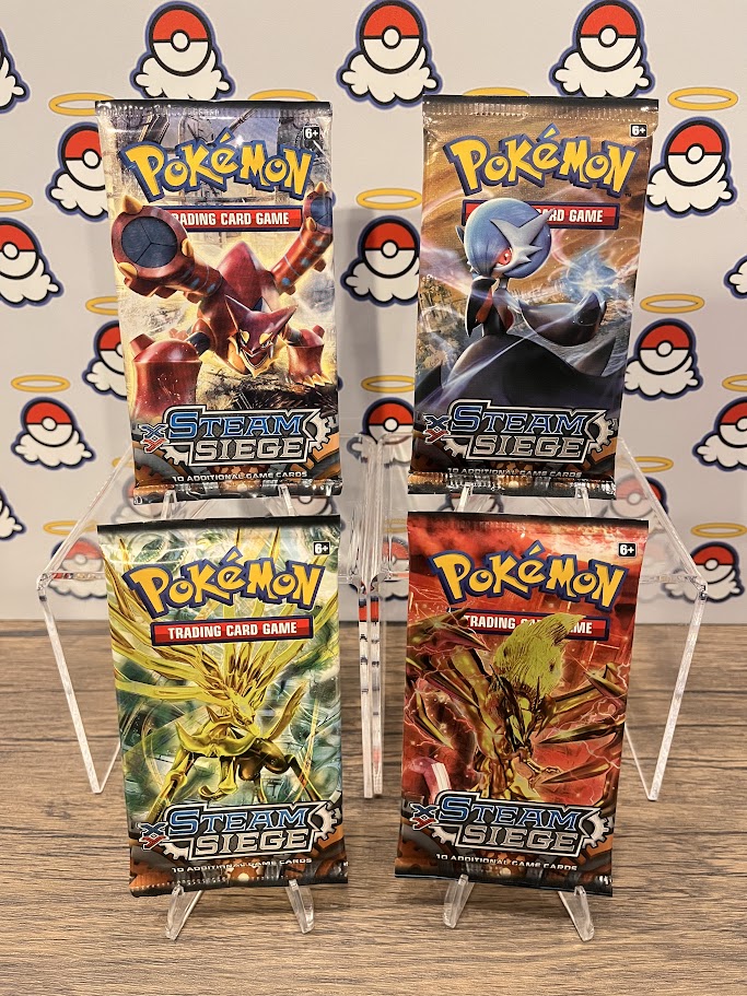 Steam Siege Booster Pack Art Set (x4)