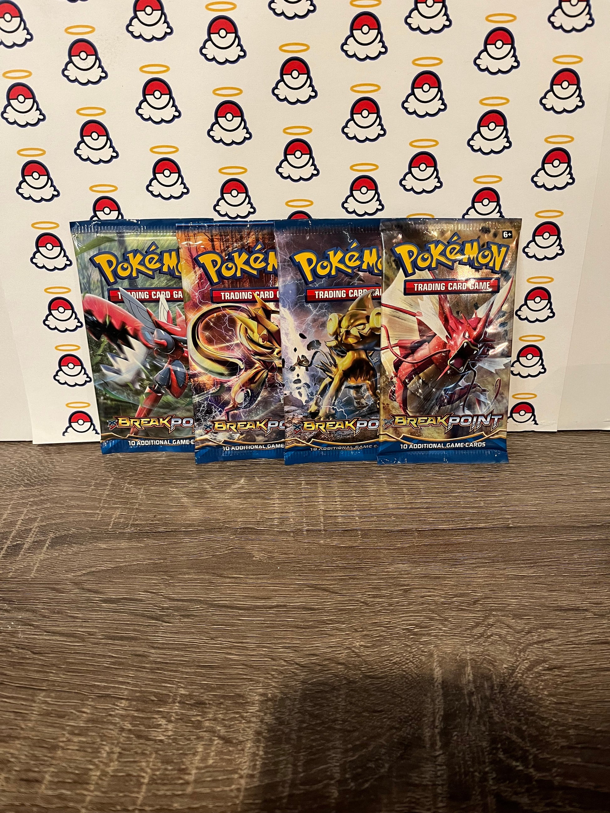 BREAKpoint Booster Pack Art Set (x4) Poke Heaven BREAKpoint Booster Pack Art Set (x4) Poke Heaven