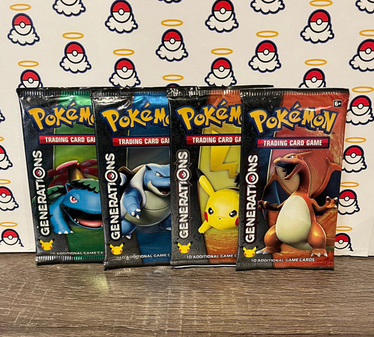 Generations Booster Pack Art Set (x4)