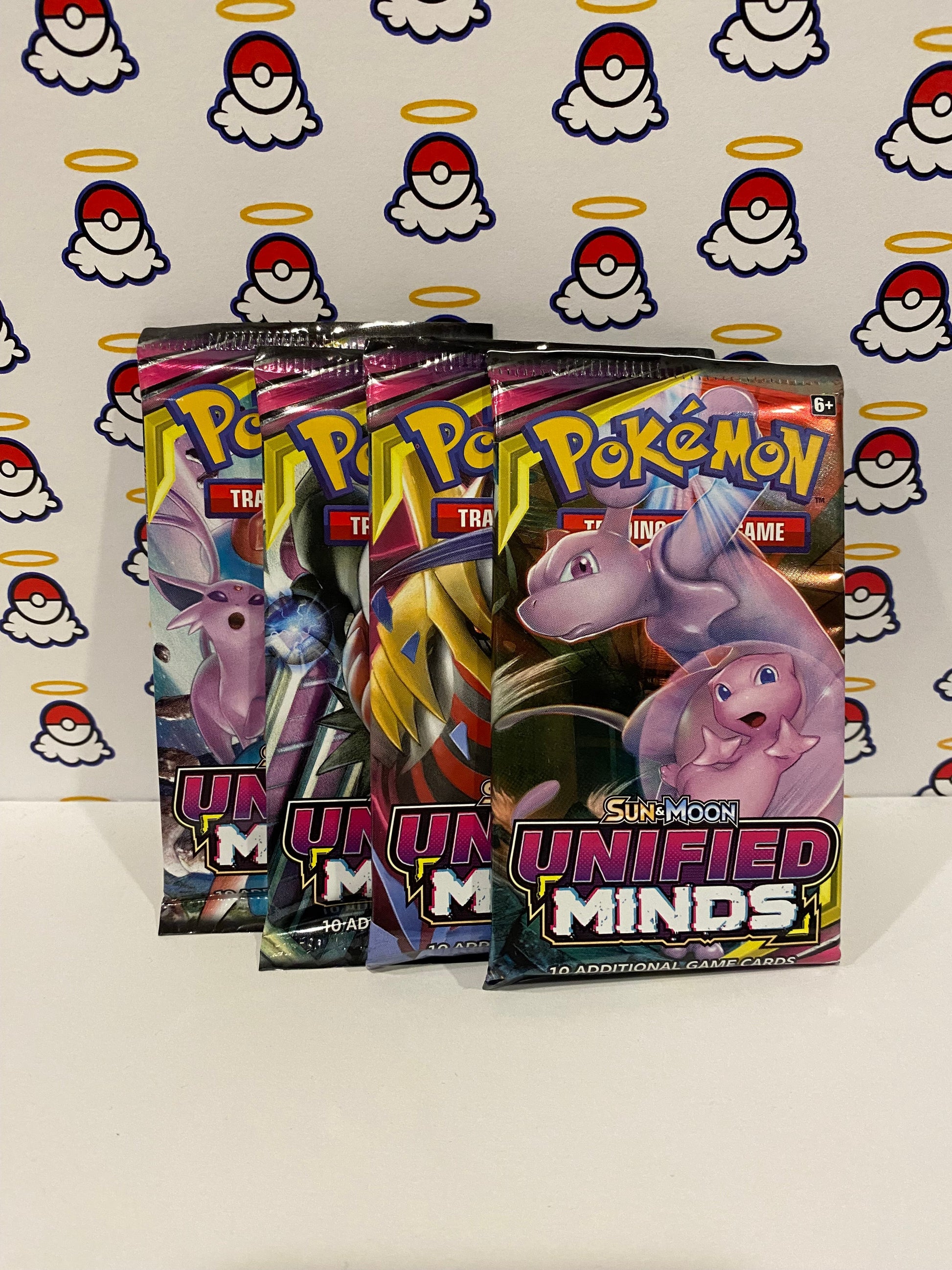 Unified Minds Booster Pack Art Set (x4) Poke Heaven Unified Minds Booster Pack Art Set (x4) Poke Heaven